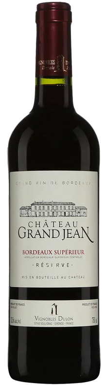 Ch&acirc;teau Grand Jean R&eacute;serve Bordeaux sup&eacute;rieur 2022
